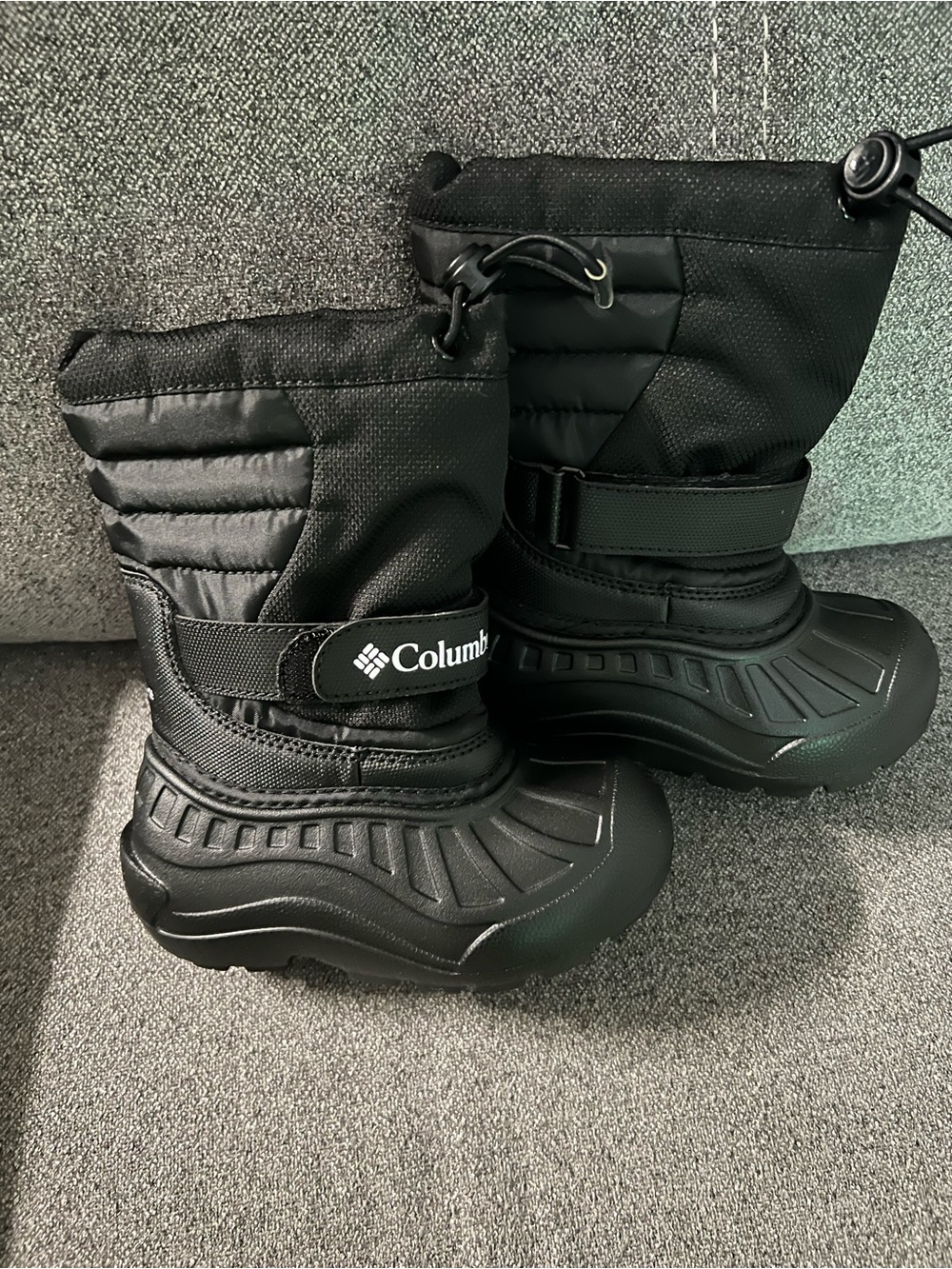 Columbia Kids Black Snow & Rain Boots